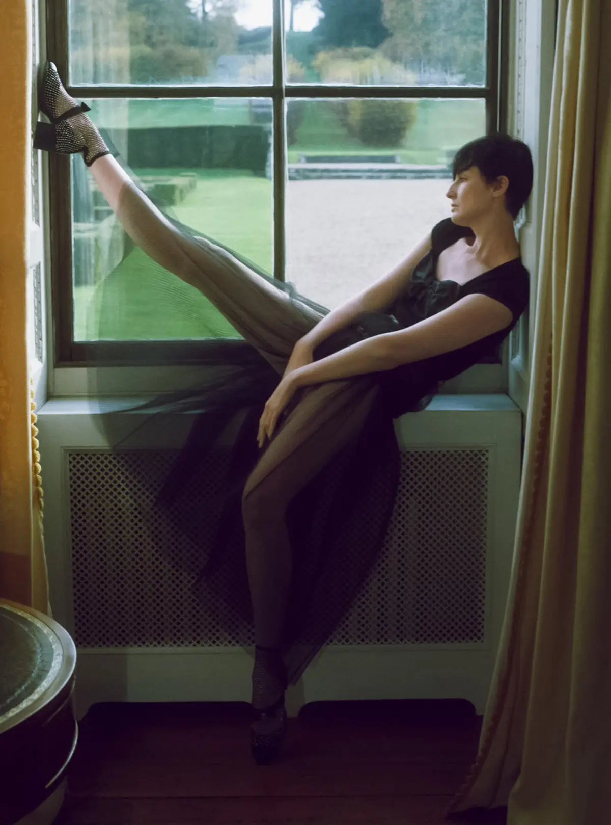 Erin O'Connor by Agata Pospieszynska for Harper’s Bazaar UK March 2023