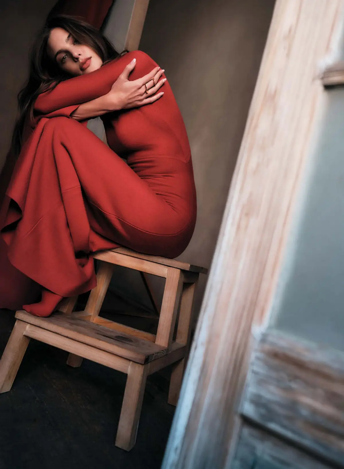 Macarena Achaga covers Vogue Mexico February 2023 by Enrique Leyva