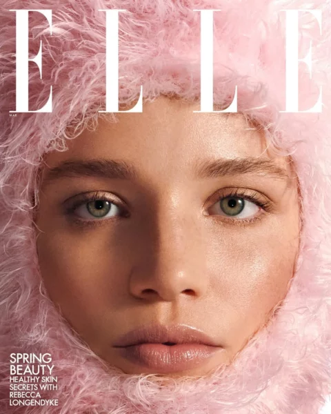 Rebecca Leigh Longendyke covers Elle US March 2023 Digital Edition by Christian MacDonald