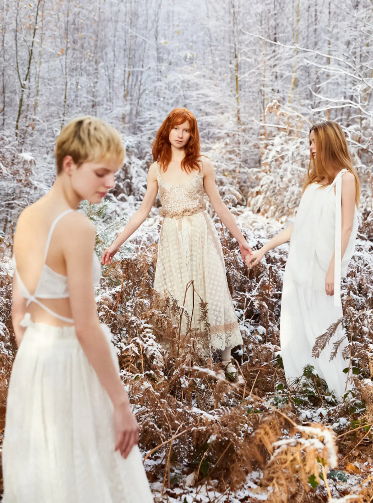 ''Snow Queens'' by Josh Shinner for Harper’s Bazaar UK March 2023
