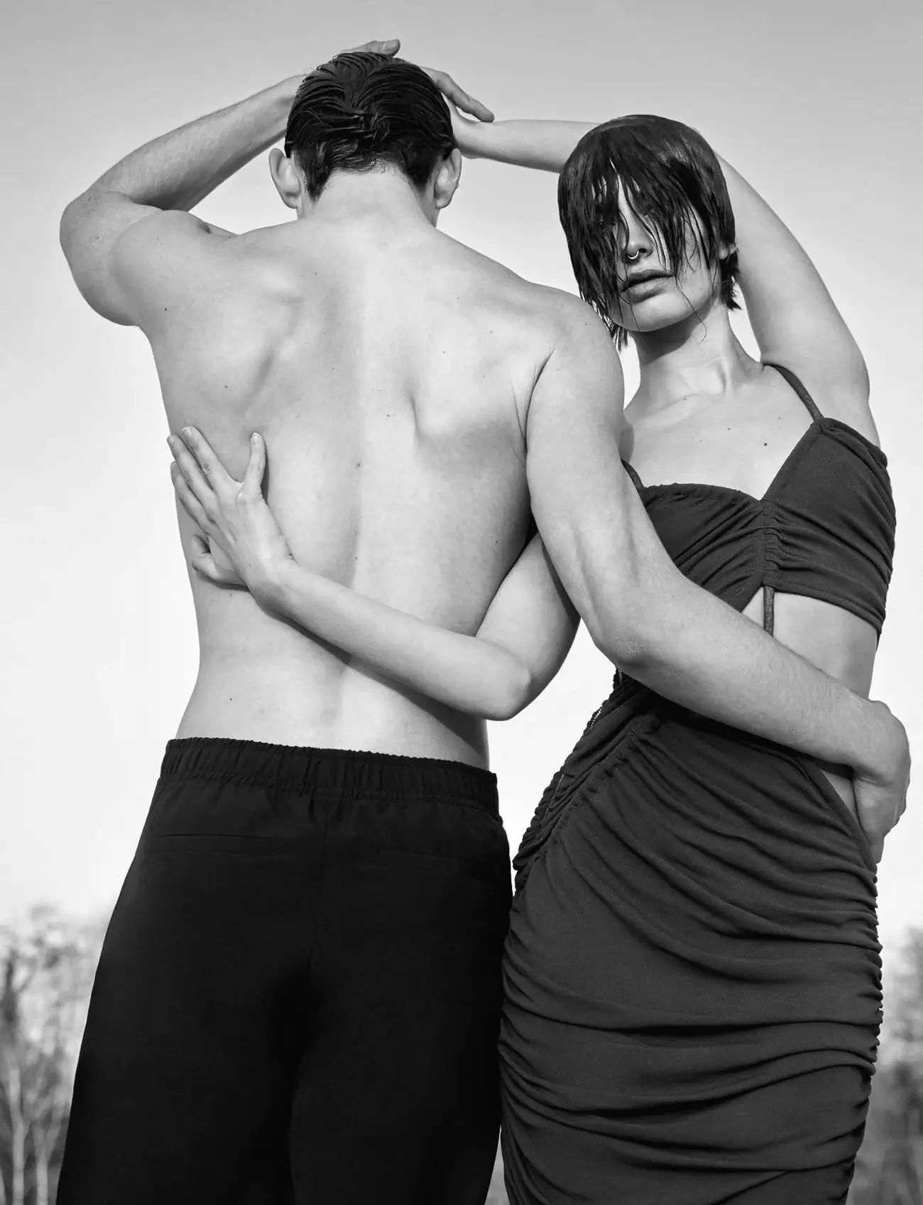 Helena Olmedo and Tristan Ridel cover Numéro April 2023 by Koto Bolofo