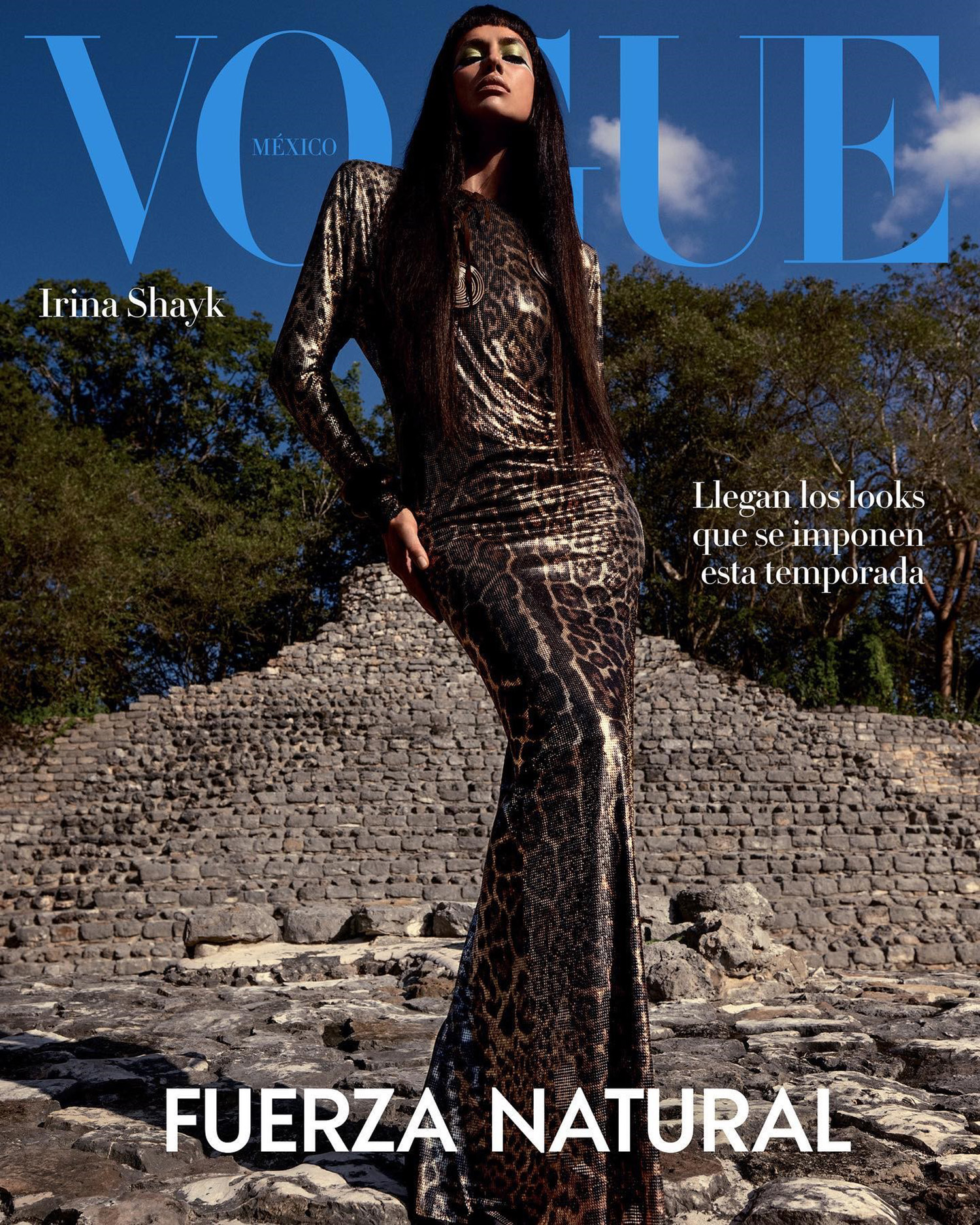 Irina Shayk covers Vogue Mexico April 2023 by Inez and Vinoodh