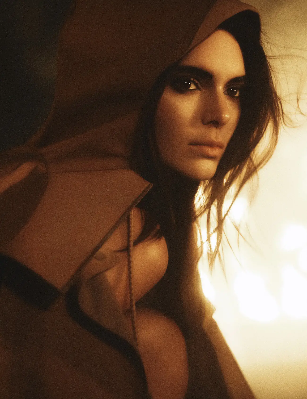 Kendall Jenner covers Vogue Italia April 2023 by Robin Galiegue