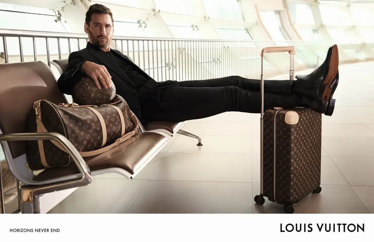 Lionel Messi triumphs in Louis Vuitton's "Horizons Never End" campaign