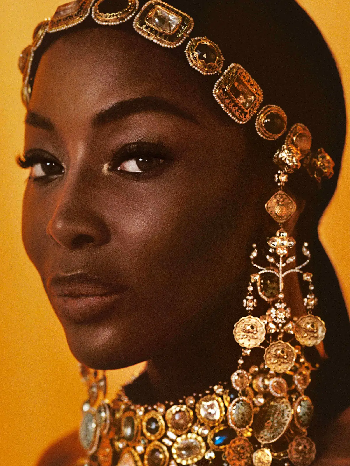 Naomi Campbell covers Vogue India March April 2023 by Campbell Addy