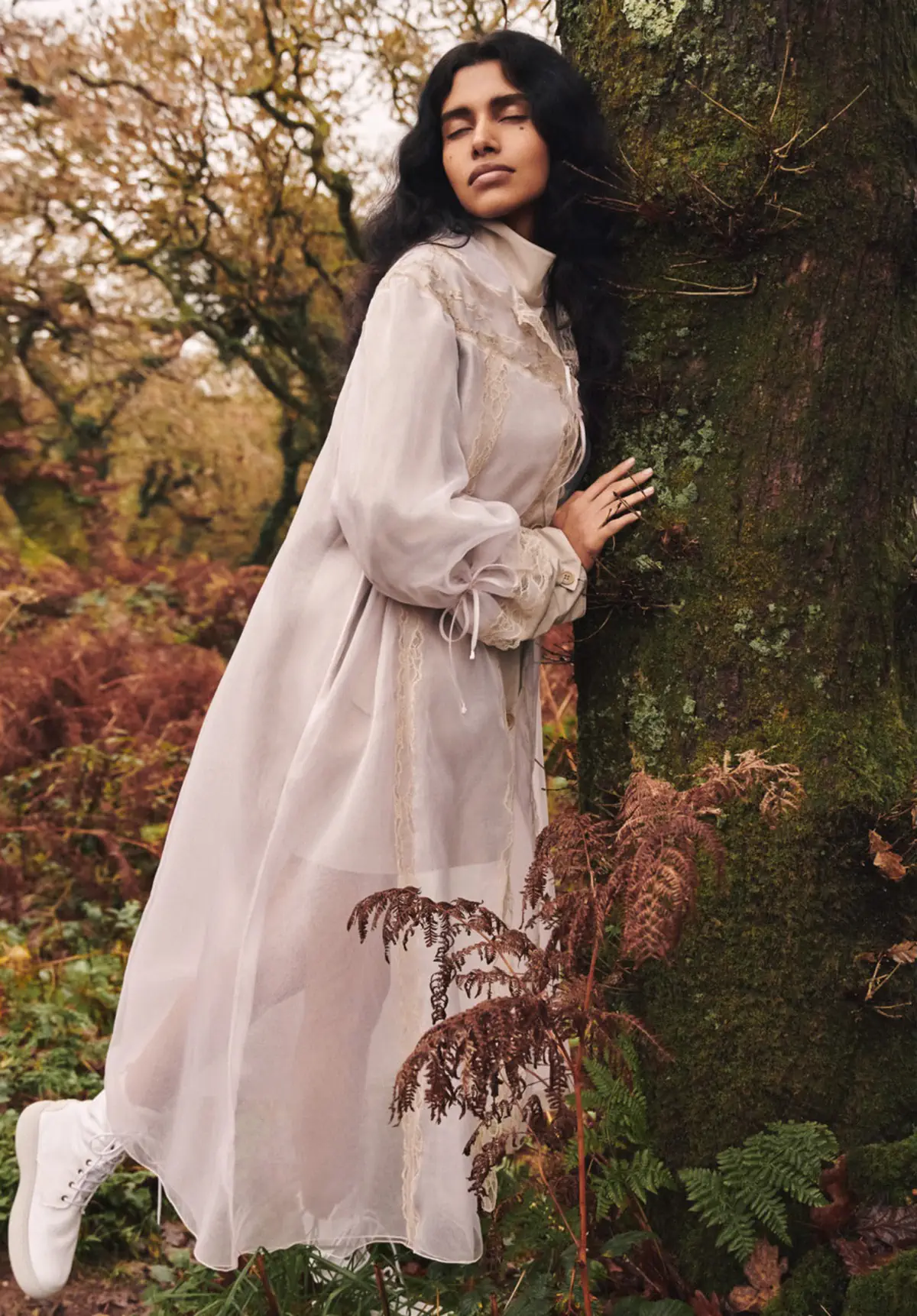 Pooja Mor by Jem Mitchell for Harper’s Bazaar UK April 2023