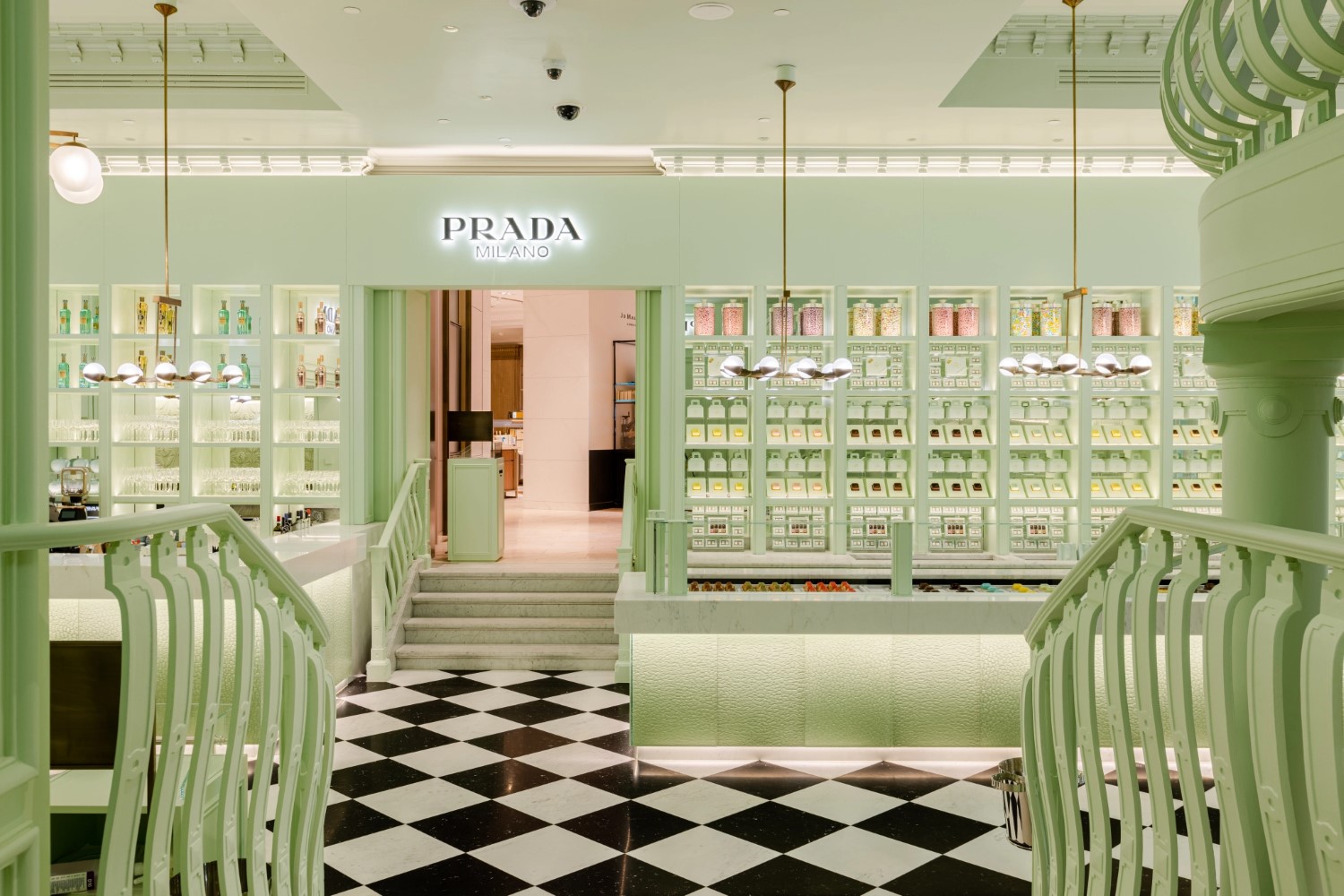 A taste of Italian luxury: Prada Caffè makes its grand entrance at Harrods