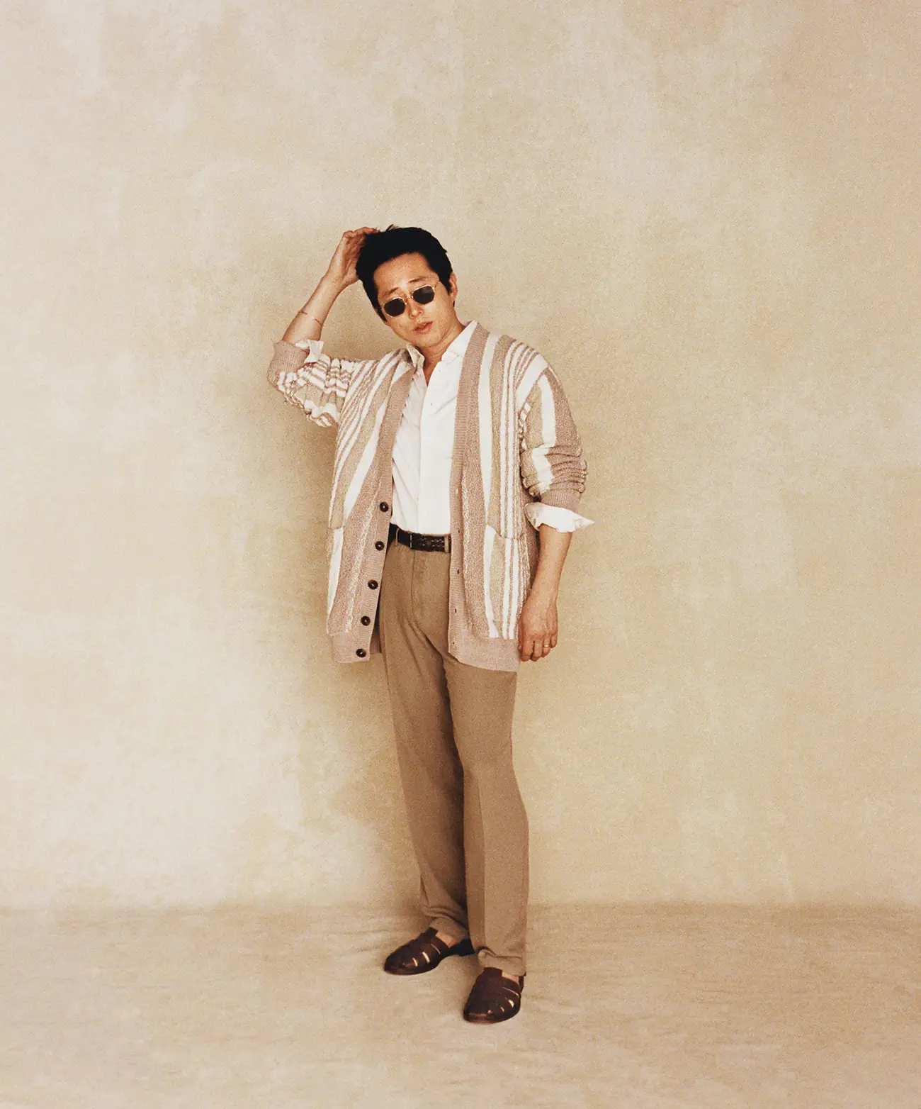 Steven Yeun covers WSJ. Magazine Spring 2023 Men’s Style by Yoshiyuki Matsumura