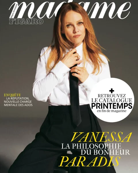 Vanessa Paradis in Chanel on Madame Figaro April 7th, 2023 by Philip Gay