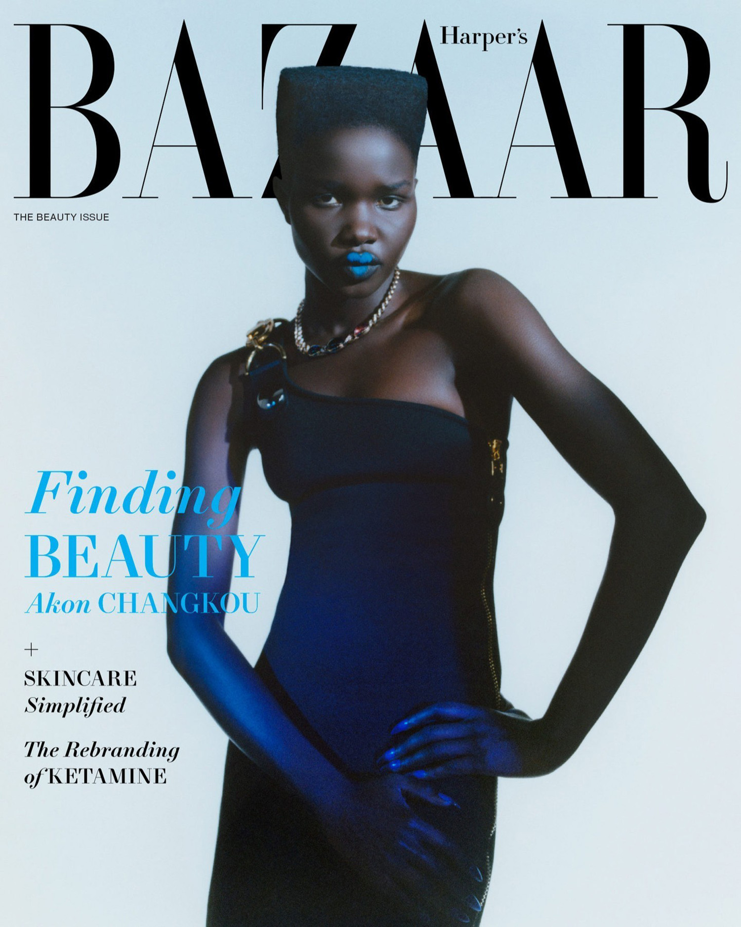 Akon Changkou covers Harper’s Bazaar US May 2023 by Lucie Rox