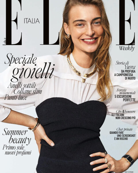 Berit Heitmann covers Elle Italia May 25th, 2023 by Adriano Russo