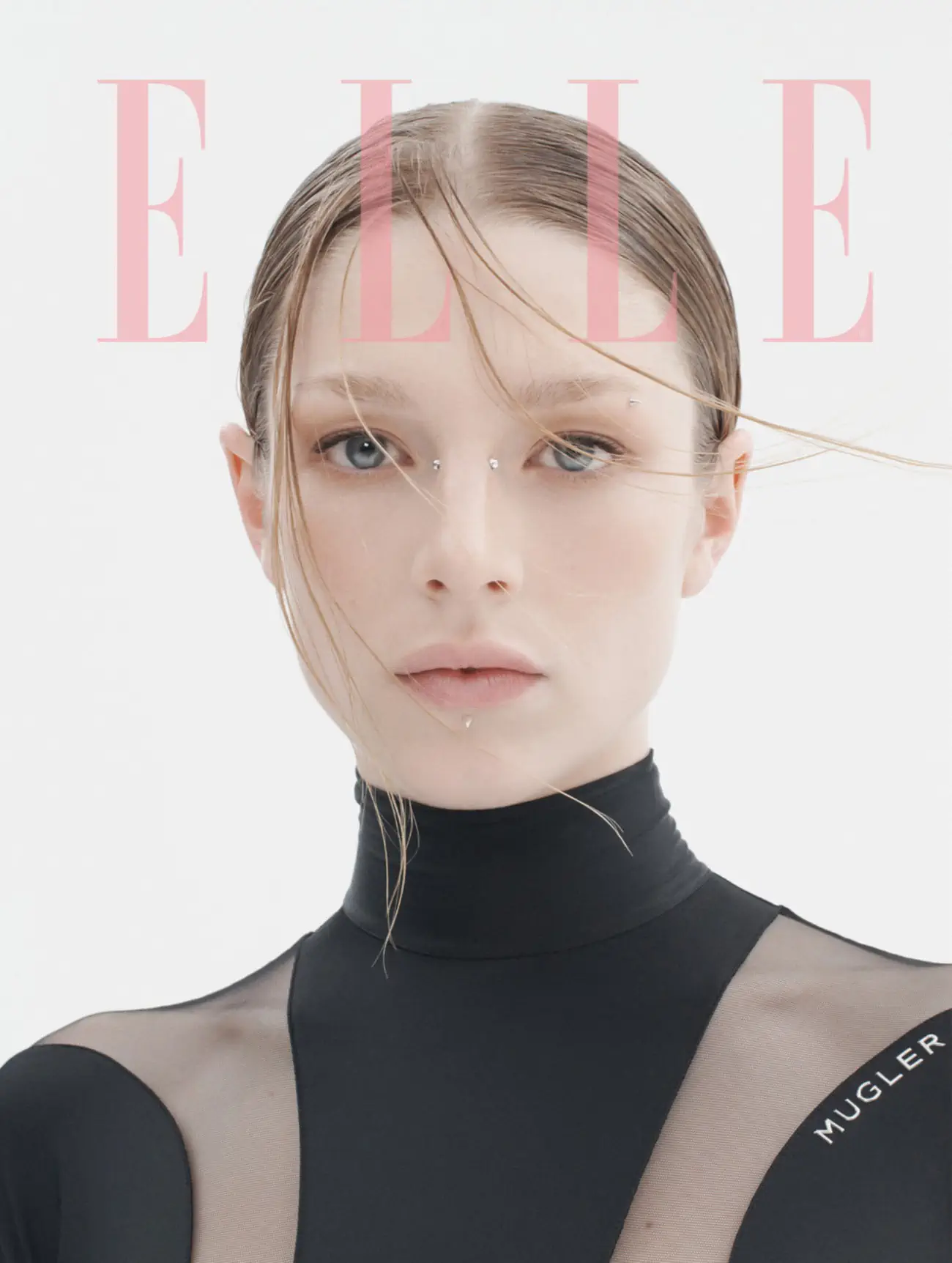 Hunter Schafer covers Elle UK April 2023 by Paola Kudacki