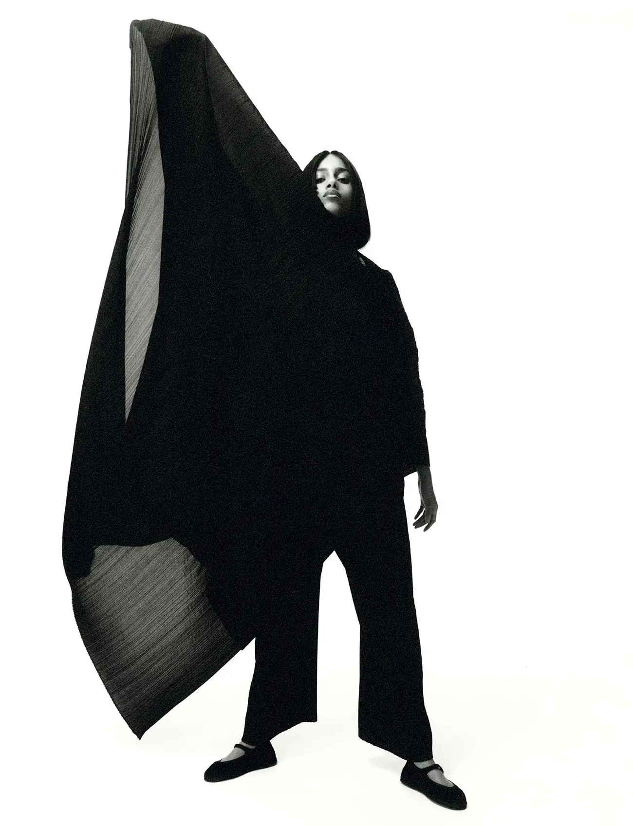 Imaan Hammam covers Harper’s Bazaar France May 2023 by Robin Galiegue