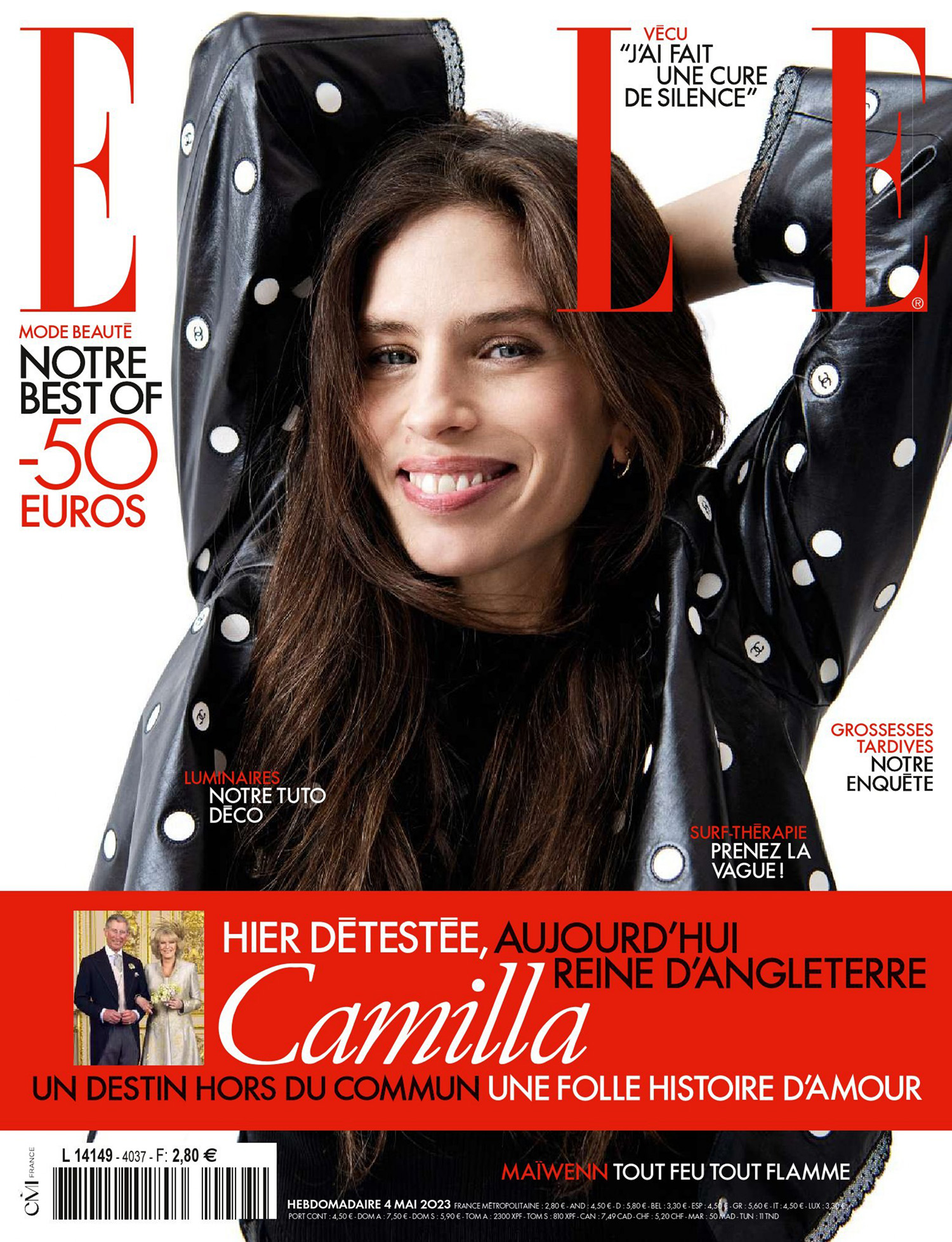 Maïwenn in Chanel on Elle France May 4th, 2023 by Claudia Knoepfel