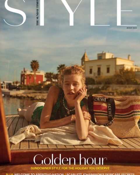 Mariam de Vinzelle covers The Sunday Times Style May 28th, 2023 by Giampaolo Sgura