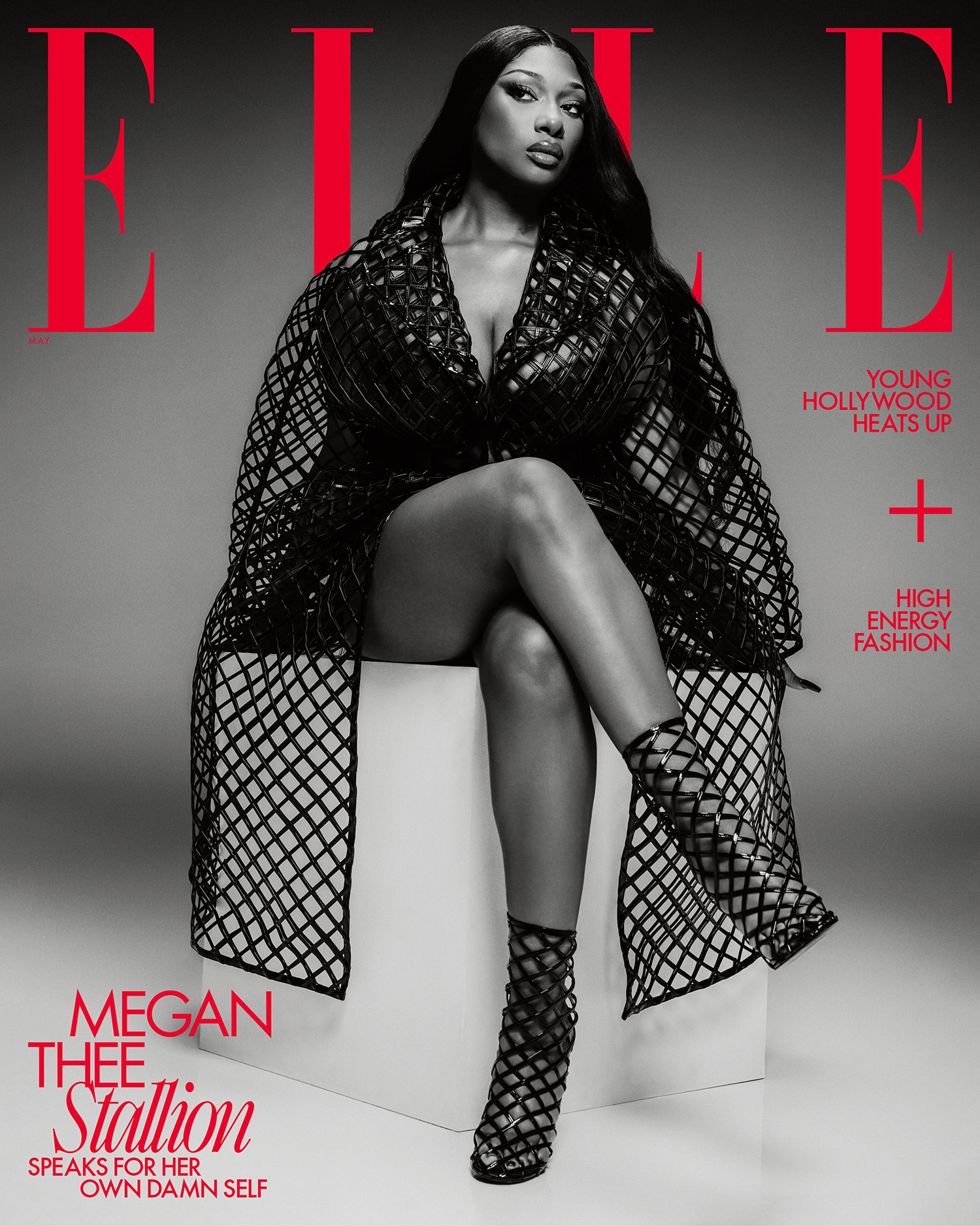 Megan Thee Stallion covers Elle US May 2023 by Adrienne Raquel