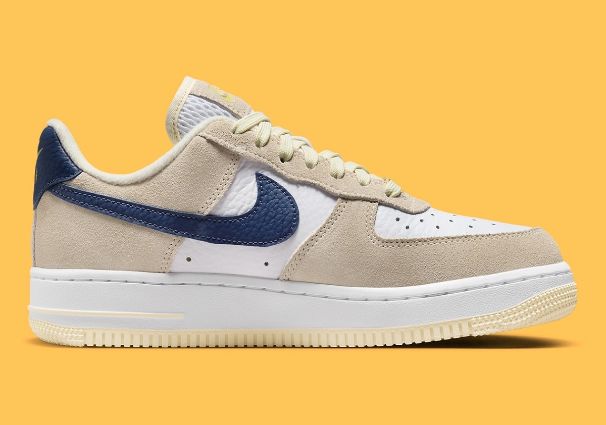 The summer-ready Nike Air Force 1 Low ''Tan/Navy''