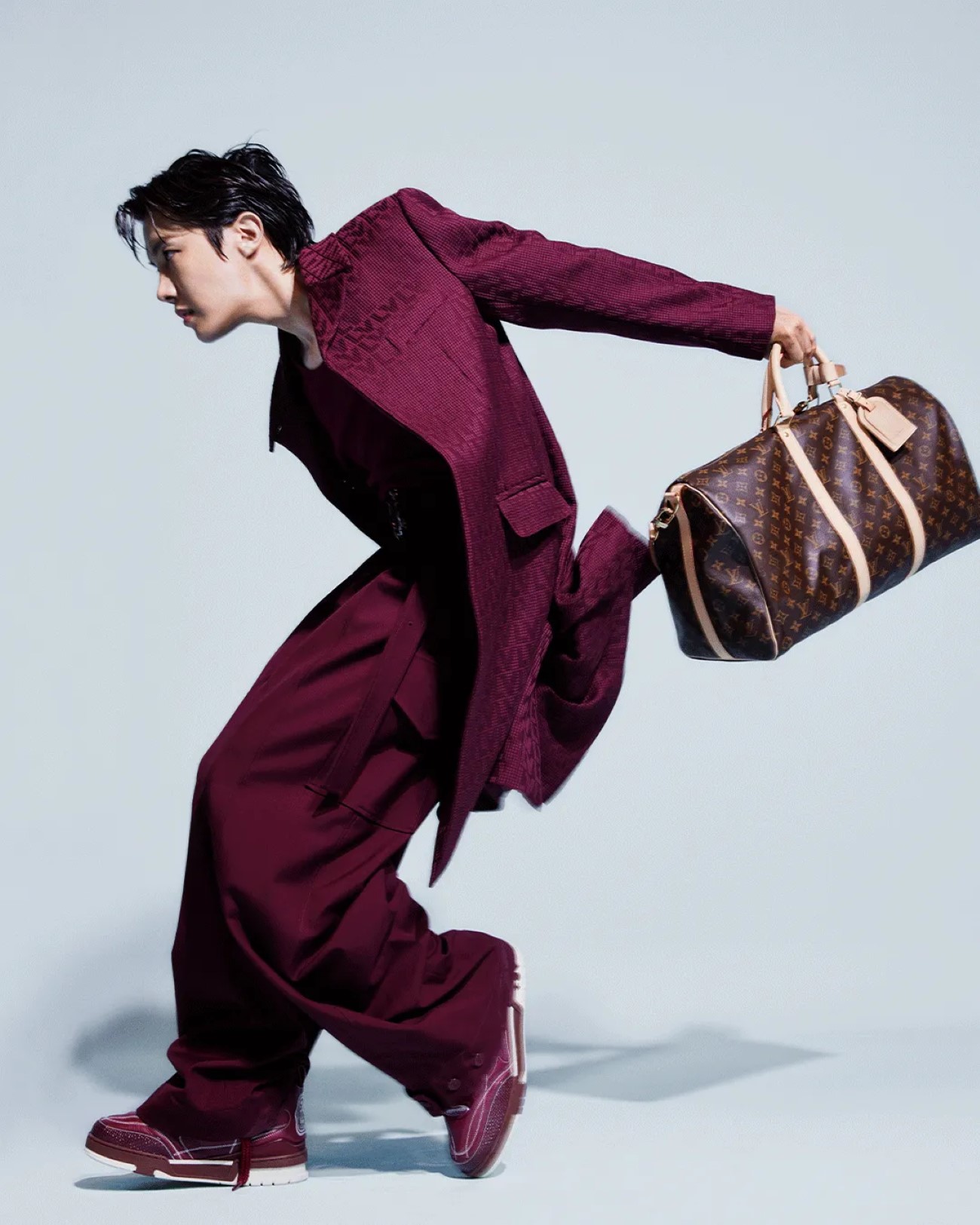 BTS' J-Hope shines bright in Louis Vuitton's Keepall campaign