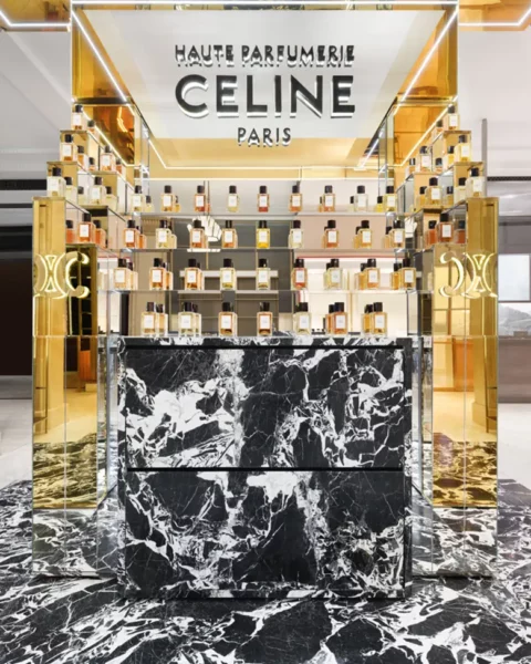 Celine Haute Parfumerie unveils exclusive counter at Harrods