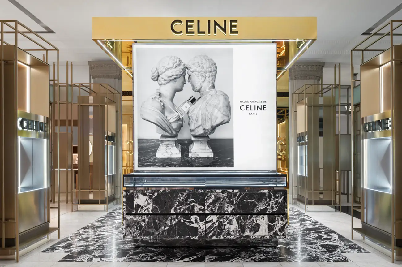 Celine Haute Parfumerie unveils exclusive counter at Harrods