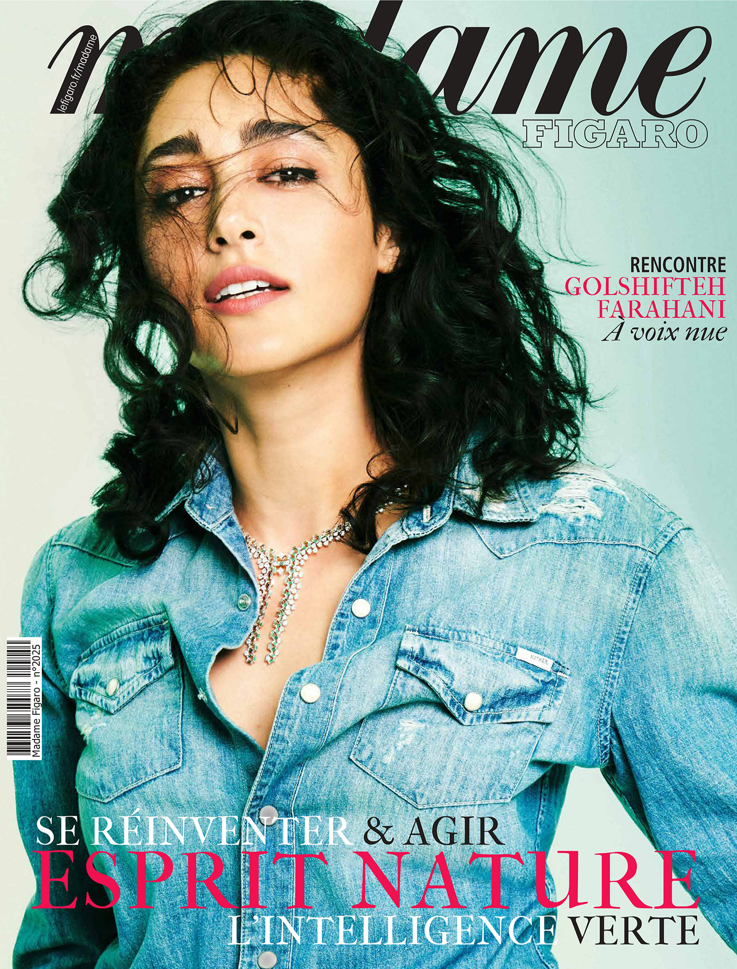 Golshifteh Farahani covers Madame Figaro June 16th, 2023 by Bojana Tatarska