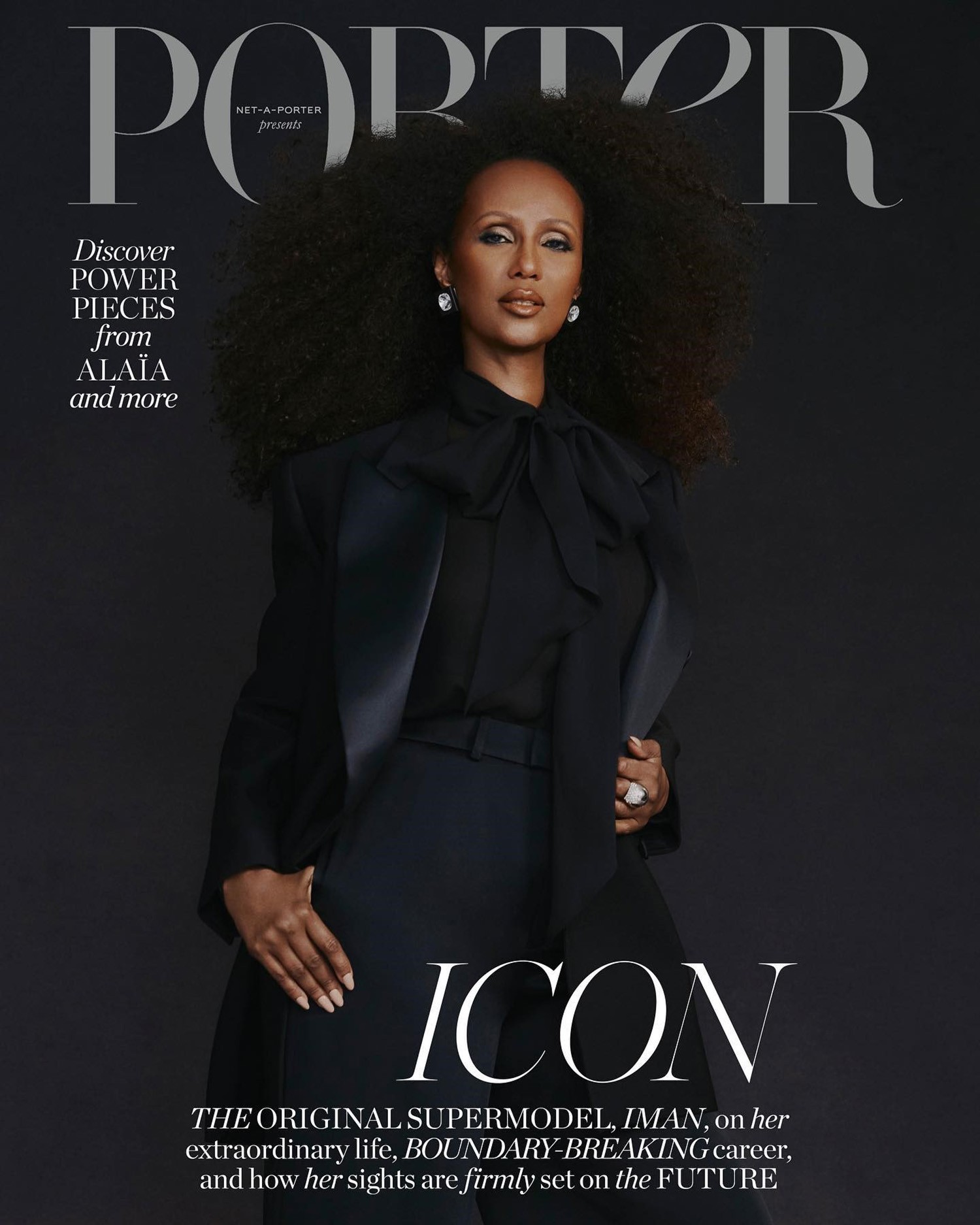 Iman covers Porter Magazine June 12th, 2023 by Adrienne Raquel