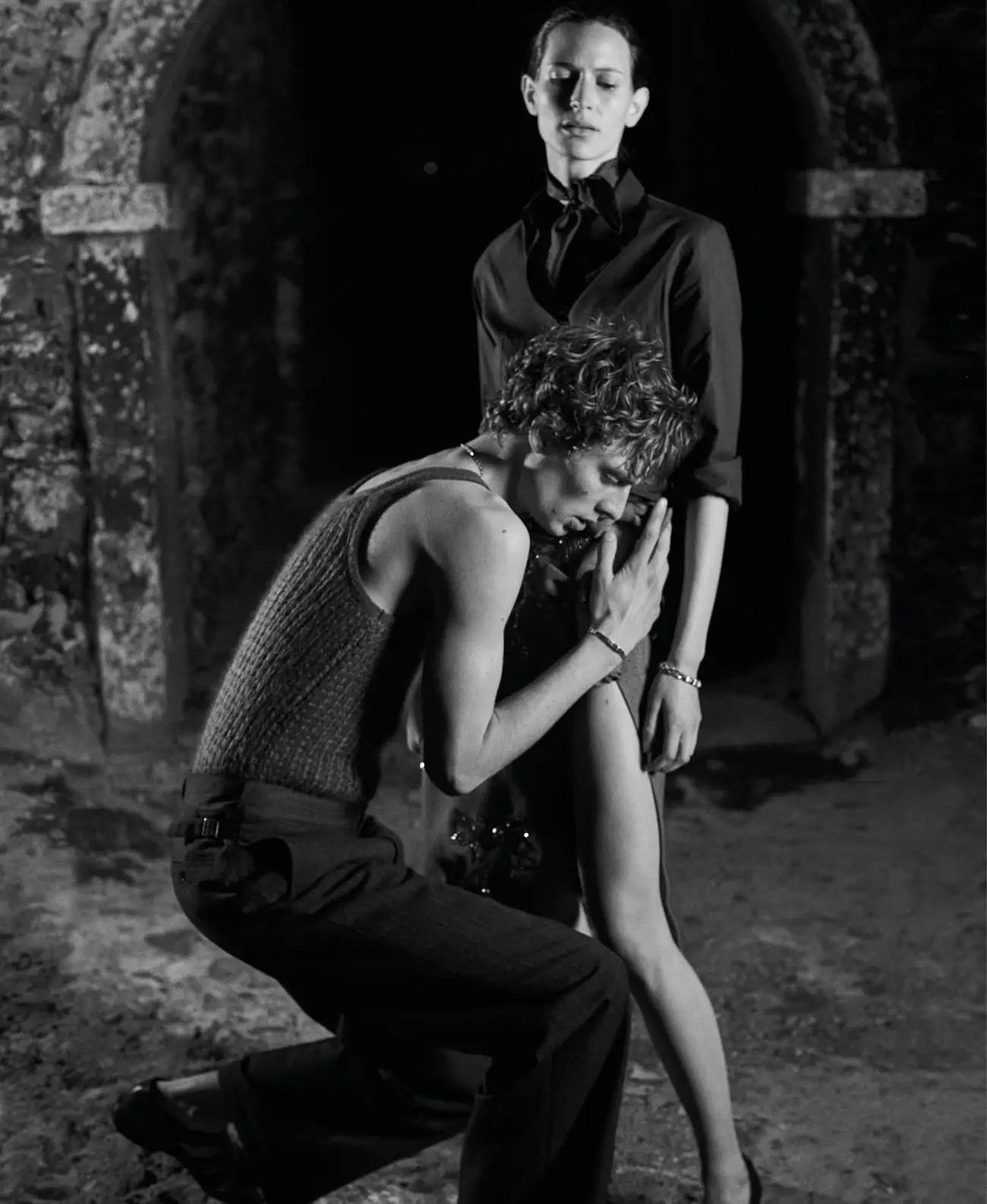Jeanne Cadieu and Leon Dame by Josh Olins for M Le magazine du Monde June 10th, 2023