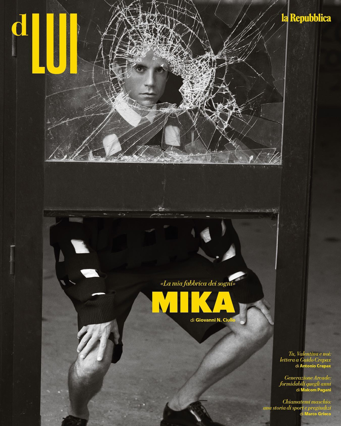 Mika in Valentino on D Lui la Repubblica June 10th, 2023 by Daniel Riera