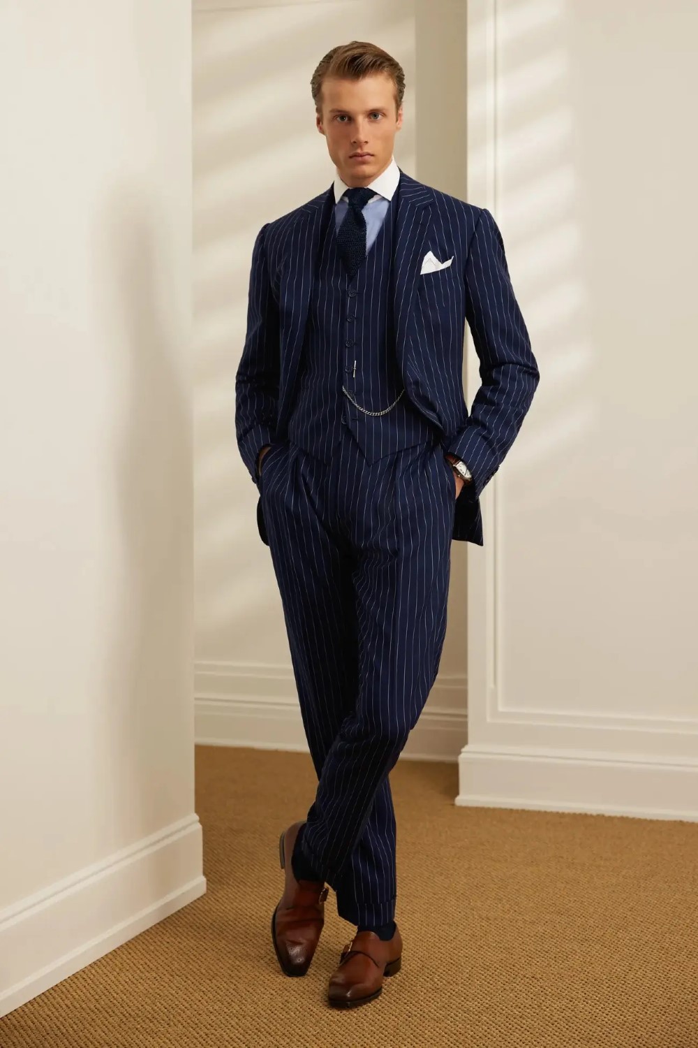 Fall 2021 Collection / Purple Label: An American in Milan (Ralph Lauren)