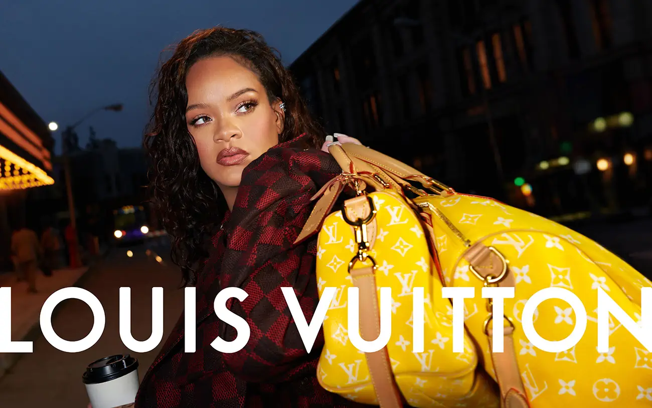 Rihanna shines in Louis Vuitton's complete men's campaign