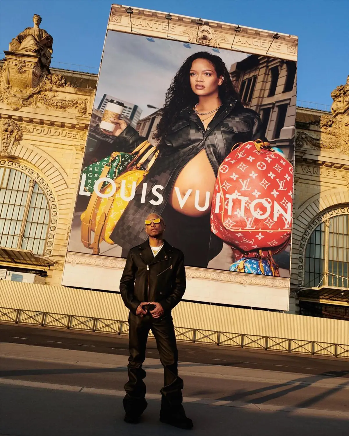 Rihanna stars in Pharrell's debut campaign for Louis Vuitton