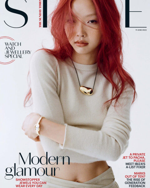 Seoyeon Lee covers The Sunday Times Style June 11th, 2023 by Maxime Bony