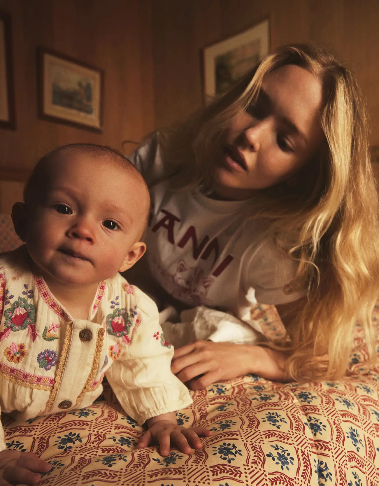 Théa Ros and Dolorès Doll by Max Vigato for Madame Figaro June 16th, 2023