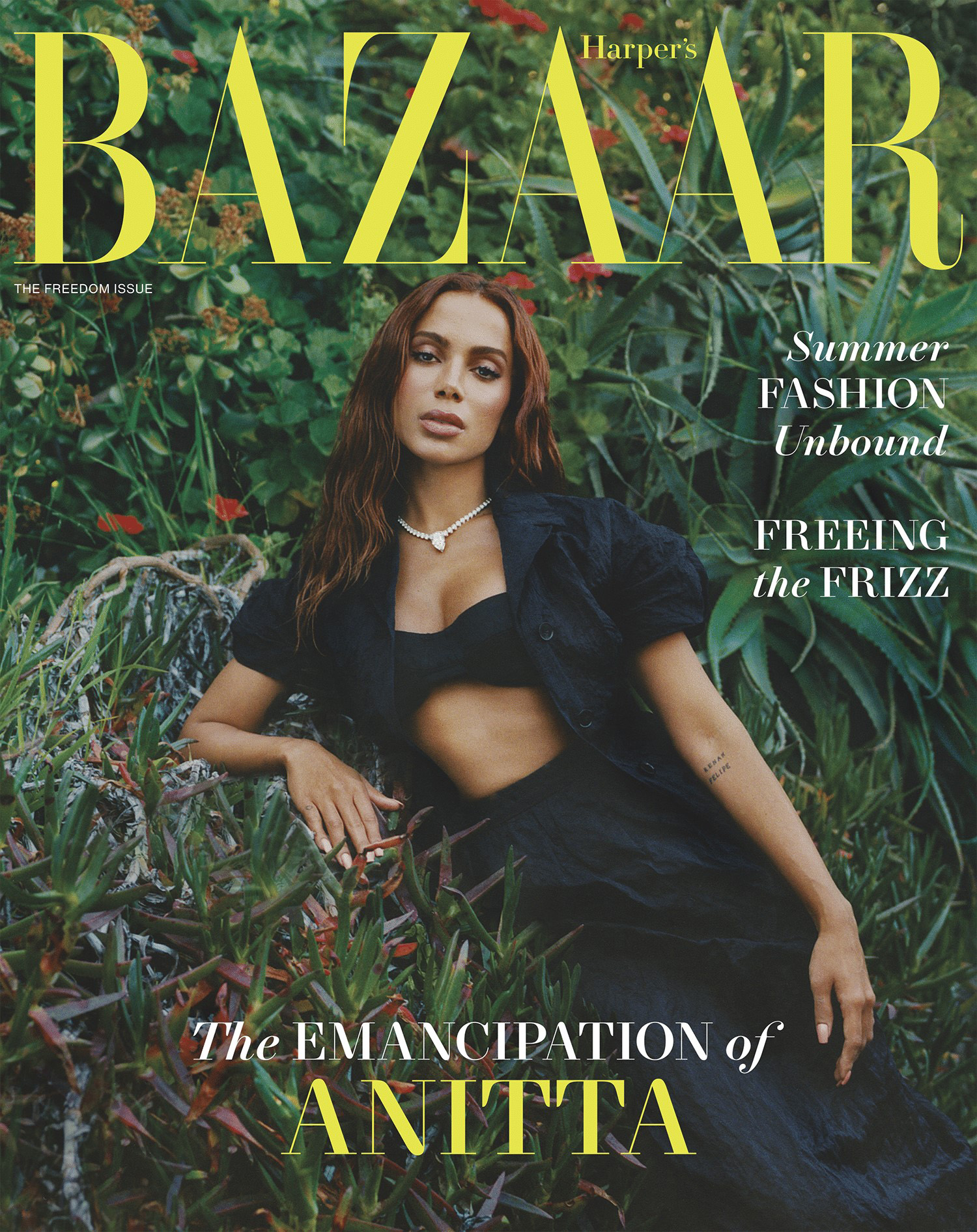 Anitta covers Harper’s Bazaar US June July 2023 by Emmanuel Sanchez-Monsalve