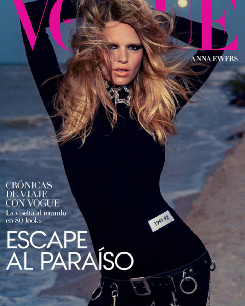 Anna Ewers covers Vogue Mexico & Latin America June 2023 by Inez and Vinoodh