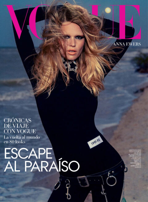 Anna Ewers covers Vogue Mexico & Latin America June 2023 by Inez and ...