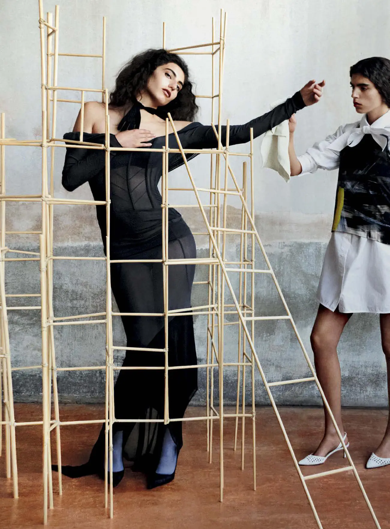 ''At Restoration School'' by Brett Lloyd for Vogue Italia June 2023