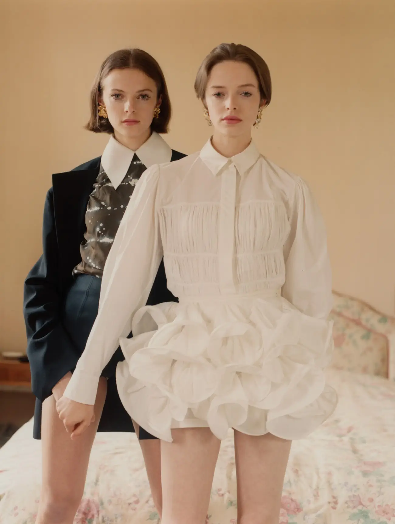 Cassady Clover and Grace Clover cover Vogue Poland June 2023 by Melanie Rodriguez