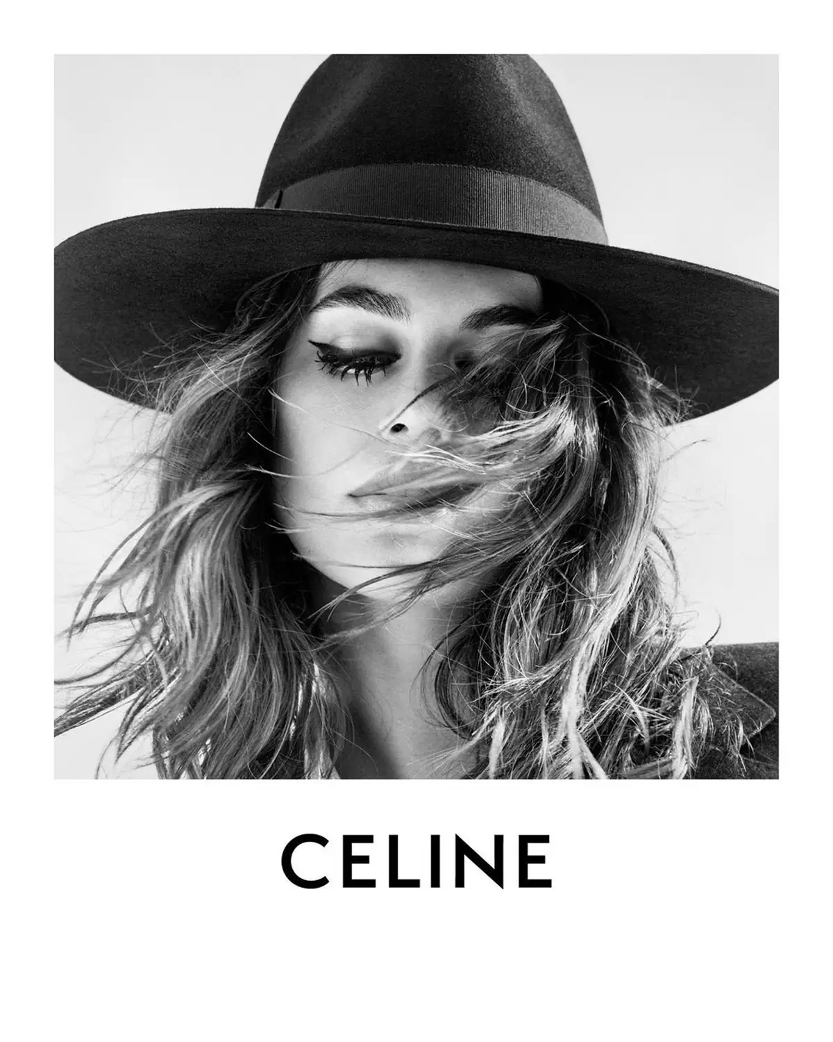 Kaia Gerber stars in Celine Fall-Winter 2023 campaign