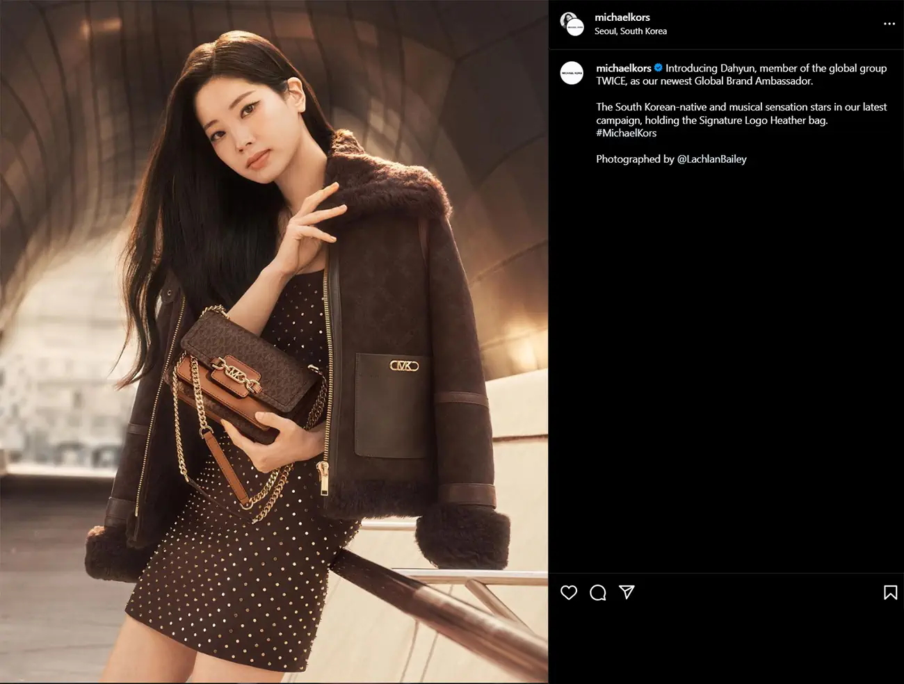 Dahyun of Twice sparkles as Michael Kors' newest global ambassador