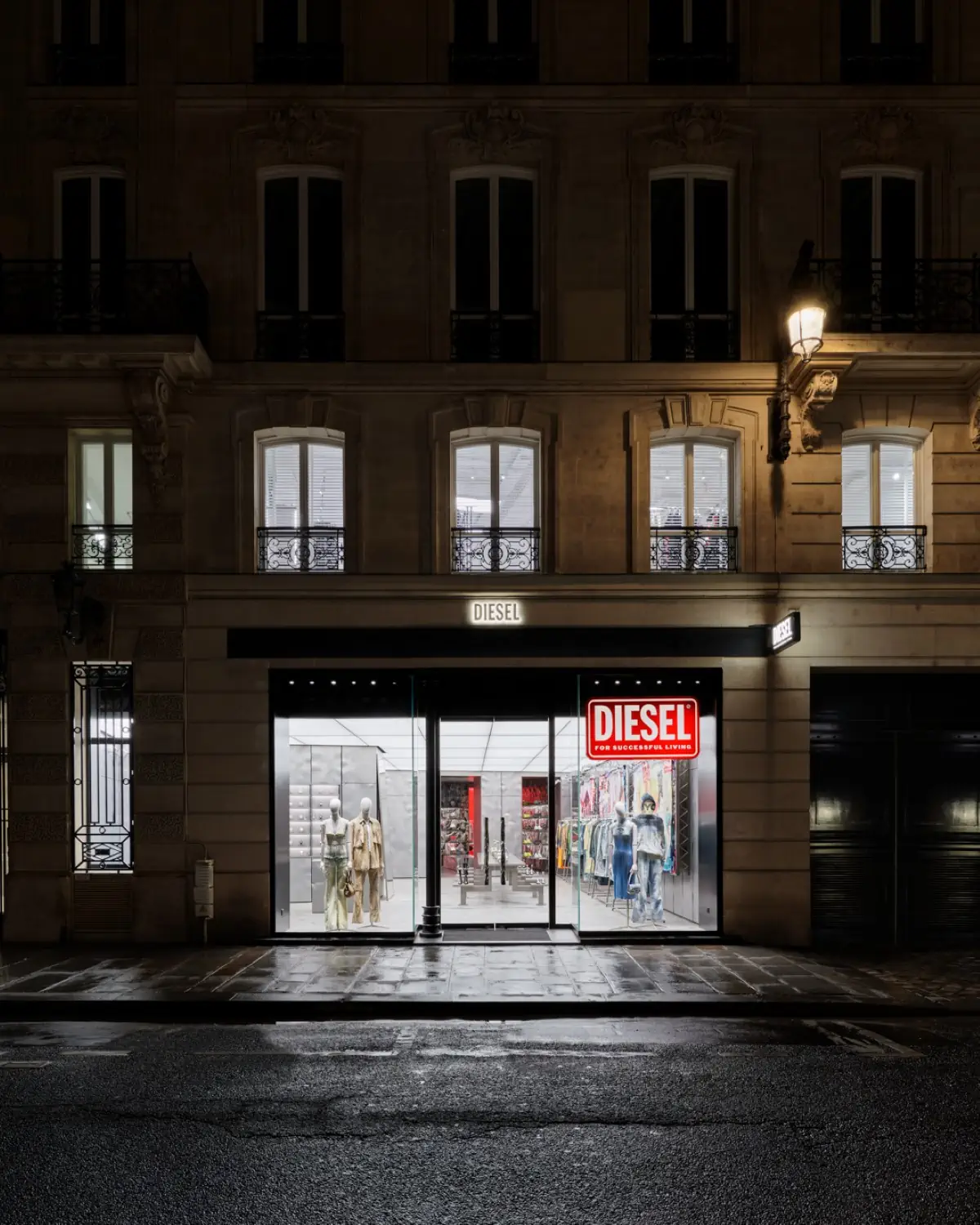 Diesel unveils new store on rue Saint Honoré in Paris