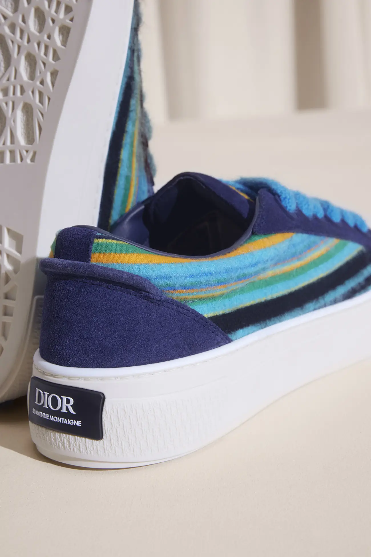 Dior B33, the first Dior sneakers to feature an encrypted key with exclusive new services