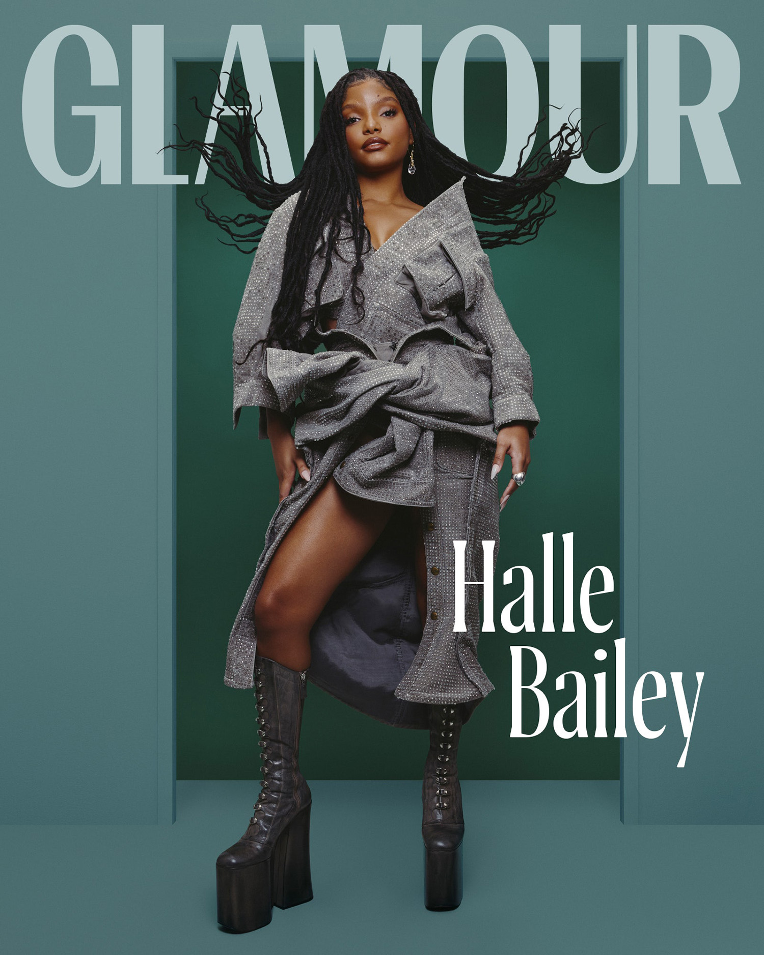 Halle Bailey covers Glamour US June 2023 by AB+DM