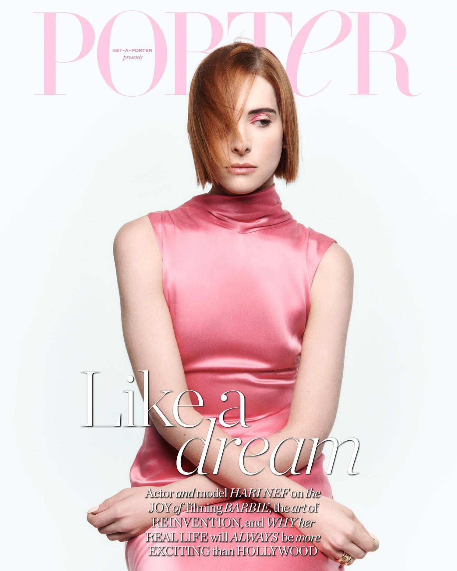 Hari Nef covers Porter Magazine July 10th, 2023 by Tom Schirmacher