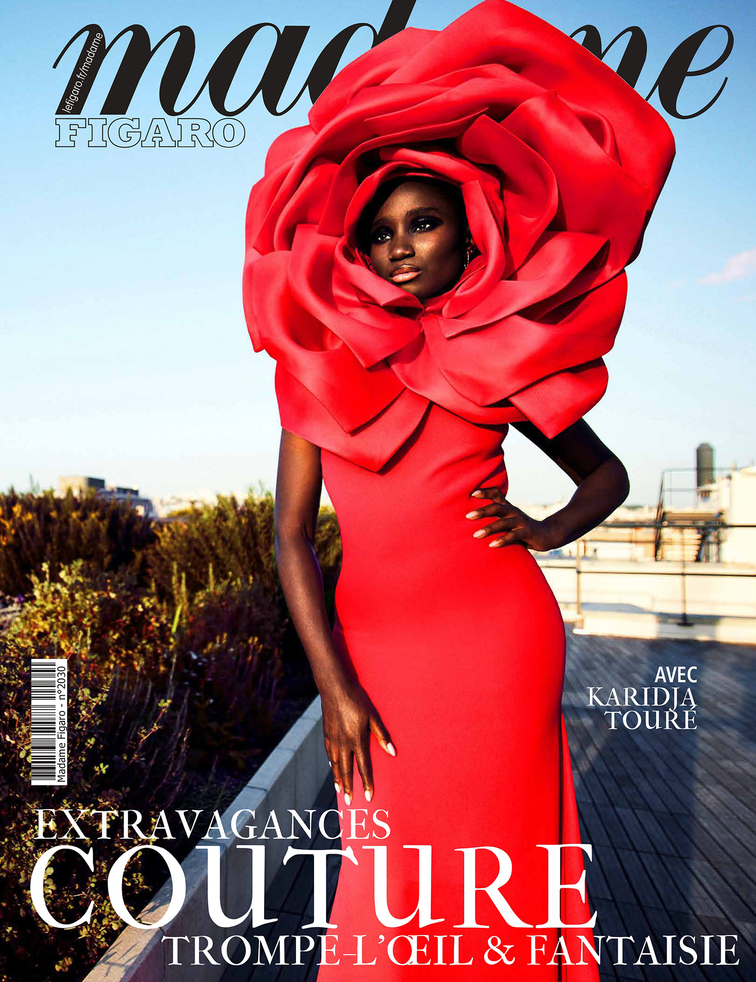 Karidja Touré covers Madame Figaro July 21st, 2023 by Greg Kadel