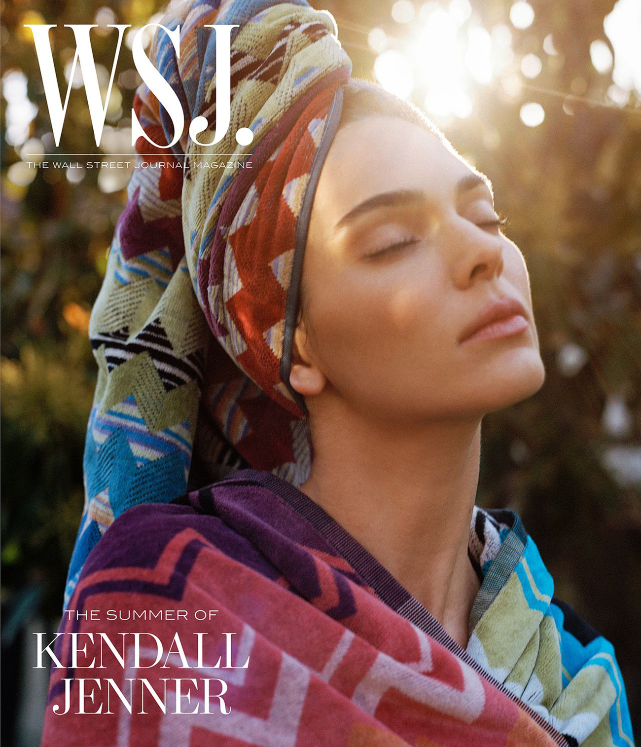 Kendall Jenner covers WSJ. Magazine Summer 2023 Digital Edition by Sean Thomas