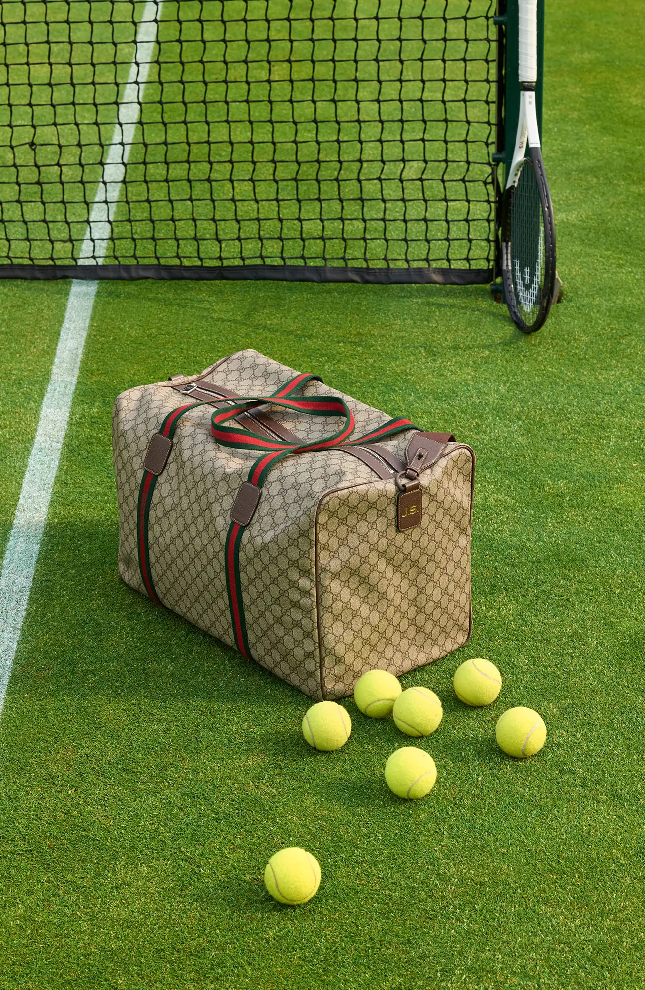 Serving style at Wimbledon: Jannik Sinner's Gucci game-set-match