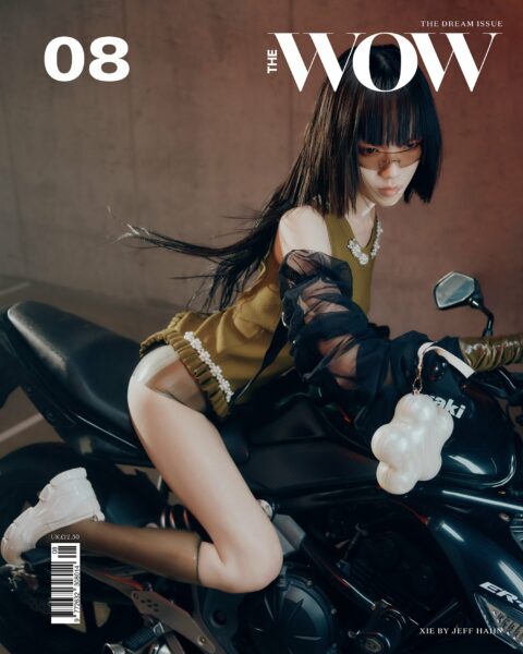 Xie Chaoyu in Simone Rocha on The WOW Magazine Issue 8 2023 by Jeff Hahn