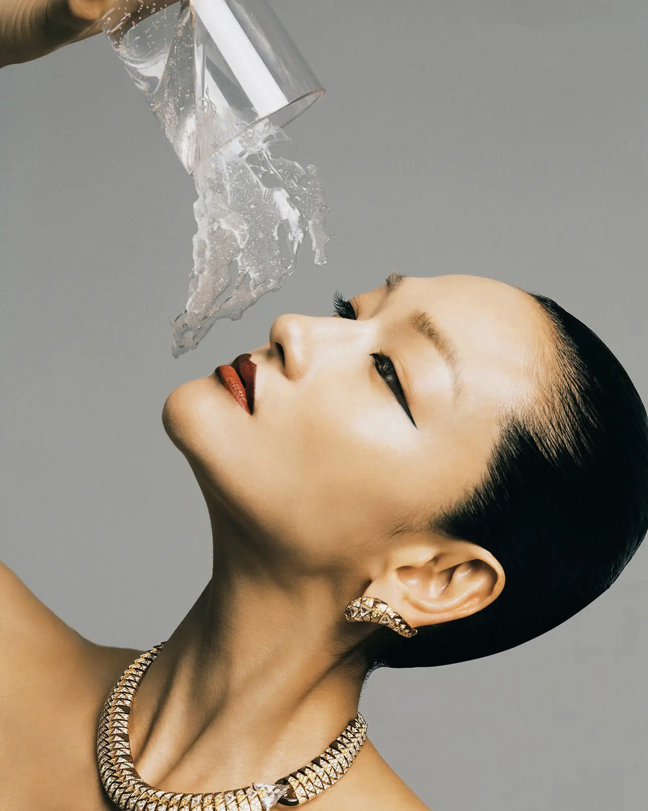 Ai Tominaga covers Vogue Taiwan August 2023 by Zhong Lin