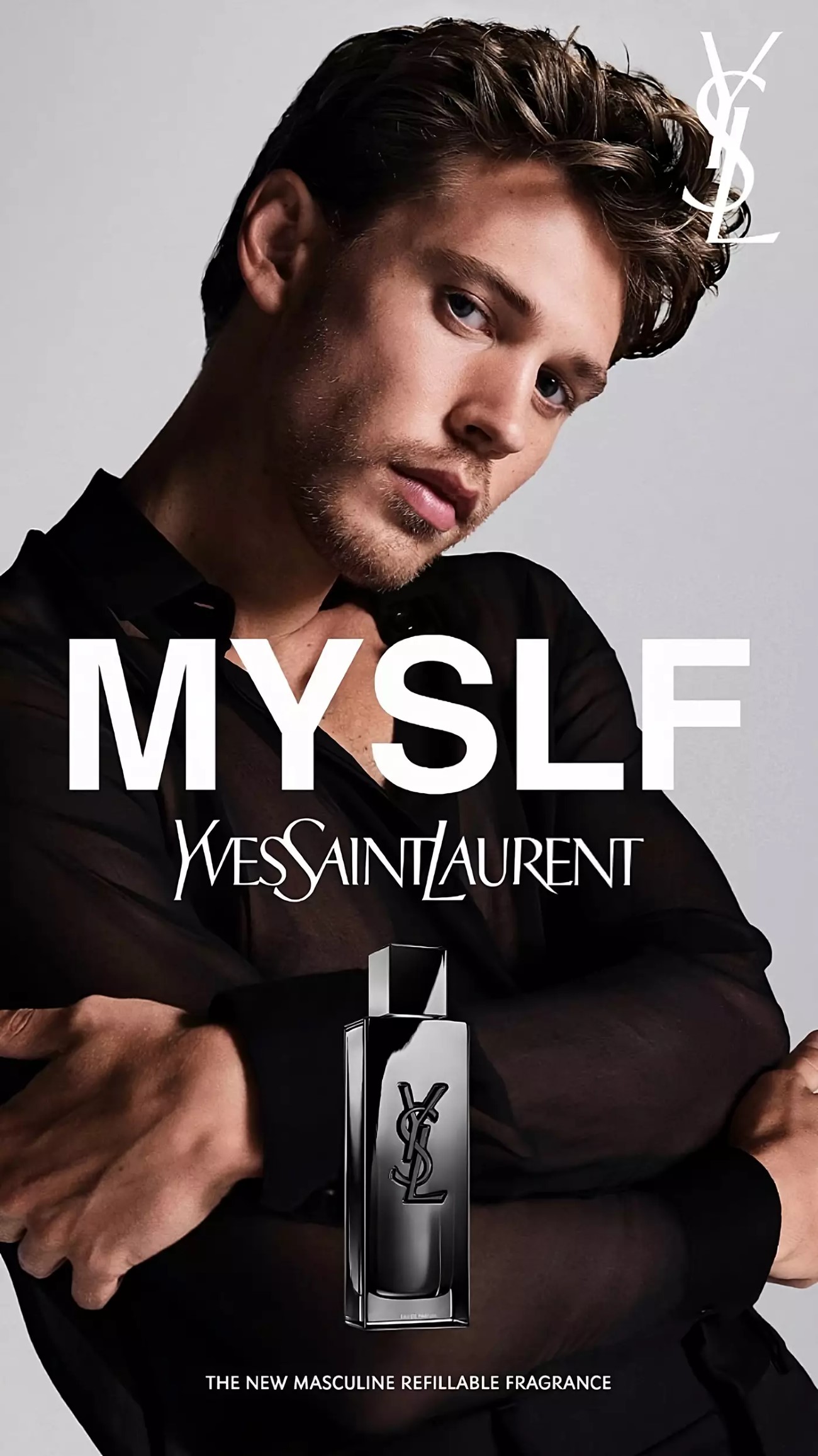 Austin Butler steers YSL Beauty's MYSLF scent as new global ambassador